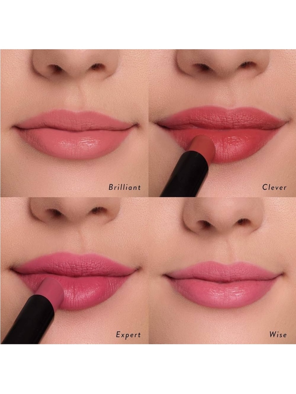 Laura Geller Lipstick Quartet – Rose, Coral & Pink Shades